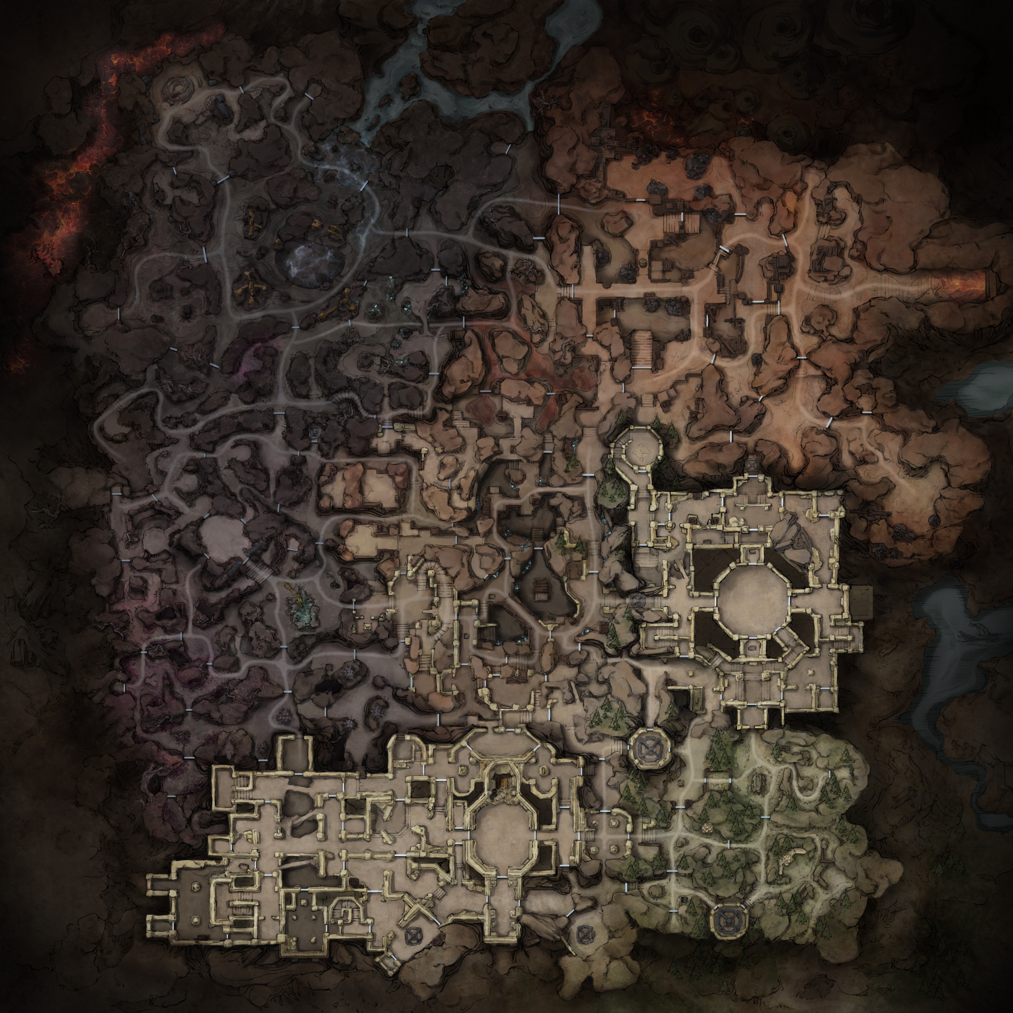 Brandrgarde — North map